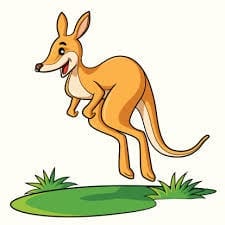 Kangaroo clip art and joey clipart by dancing crayon designs ...