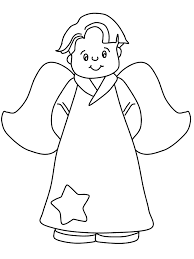 Free Free Printable Angel Coloring Pages, Download Free Clip Art, Free Clip Art on Clipart Library